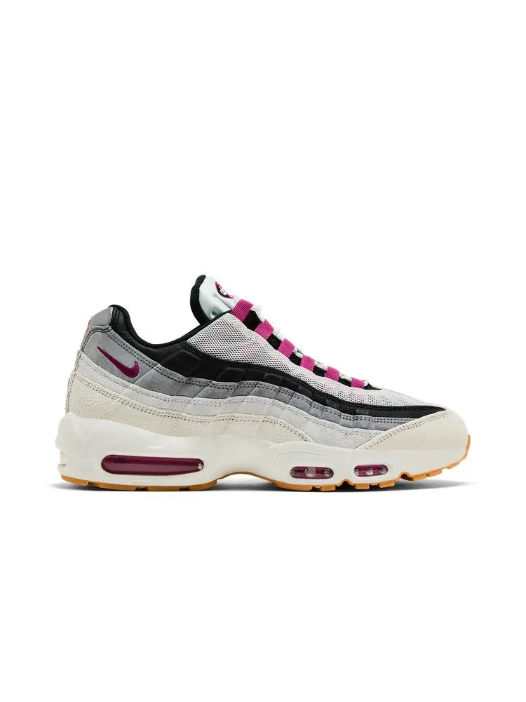 Кеды Nike Nike SB x Air Max 95 'Cactus Flower' — изображение 2 из 9, белый//серый//желтый