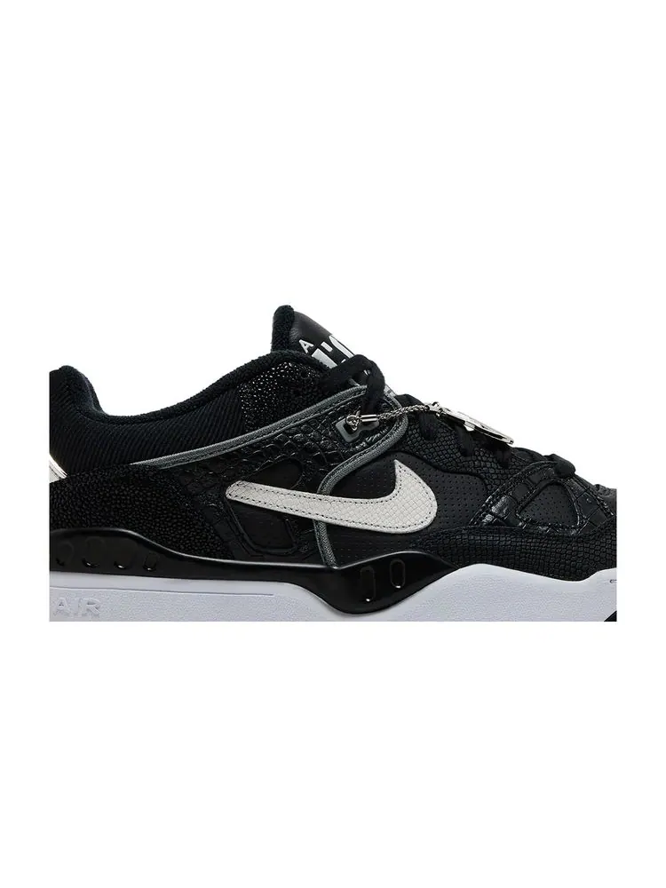 Кроссовки Nigo x Air Force 3 Low 'Black Croc' — изображение 2 из 8, черный