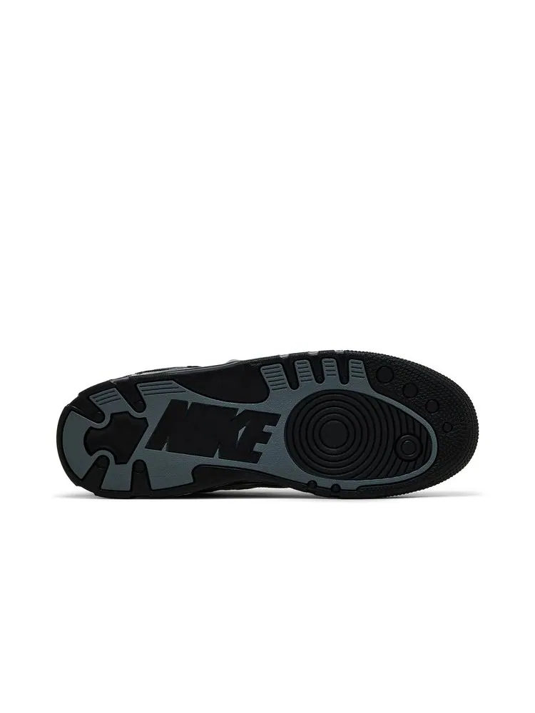 Кроссовки Nigo x Air Force 3 Low 'Black Croc' — изображение 4 из 8, черный