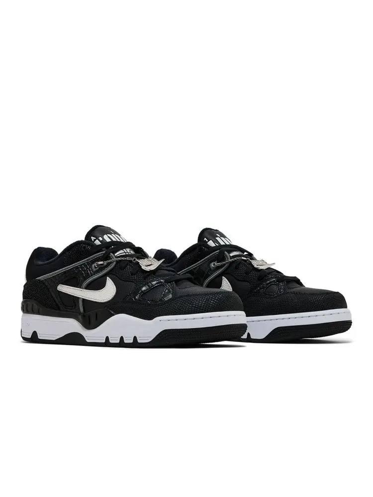 Кроссовки Nigo x Air Force 3 Low 'Black Croc' — изображение 8 из 8, черный