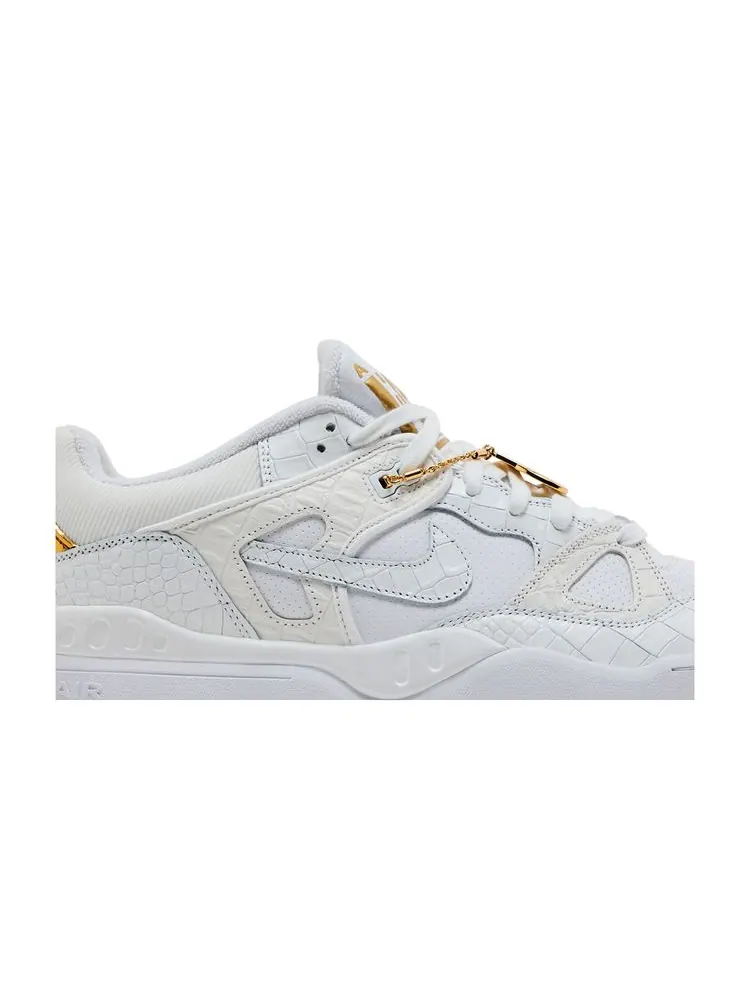 Кроссовки Nigo x Air Force 3 Low 'White Metallic Gold' — изображение 2 из 8