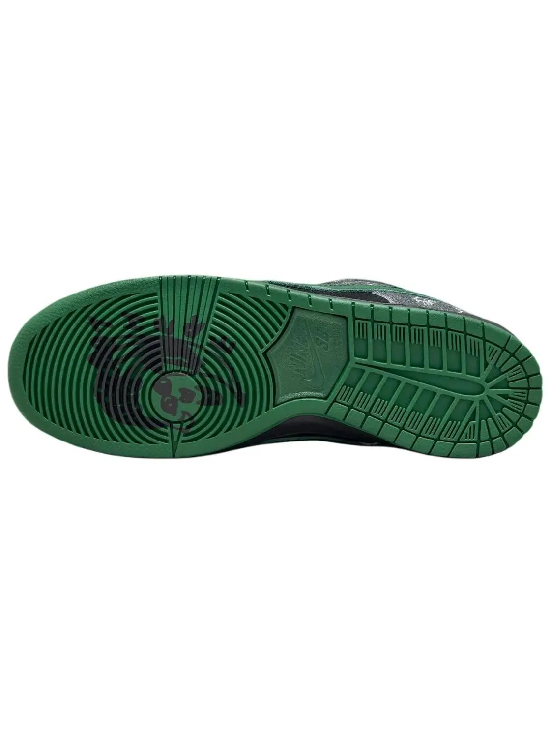 Кроссовки Nike SB Dunk Low 'There Skateboards' — изображение 5 из 5, черный/зеленый