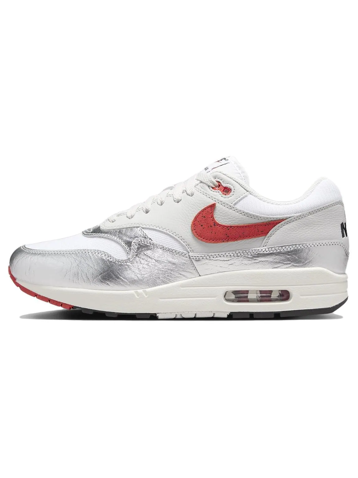 Кроссовки Nike Air Max 1 «Hot Sauce» — изображение 1 из 5, серебристый/розовый
