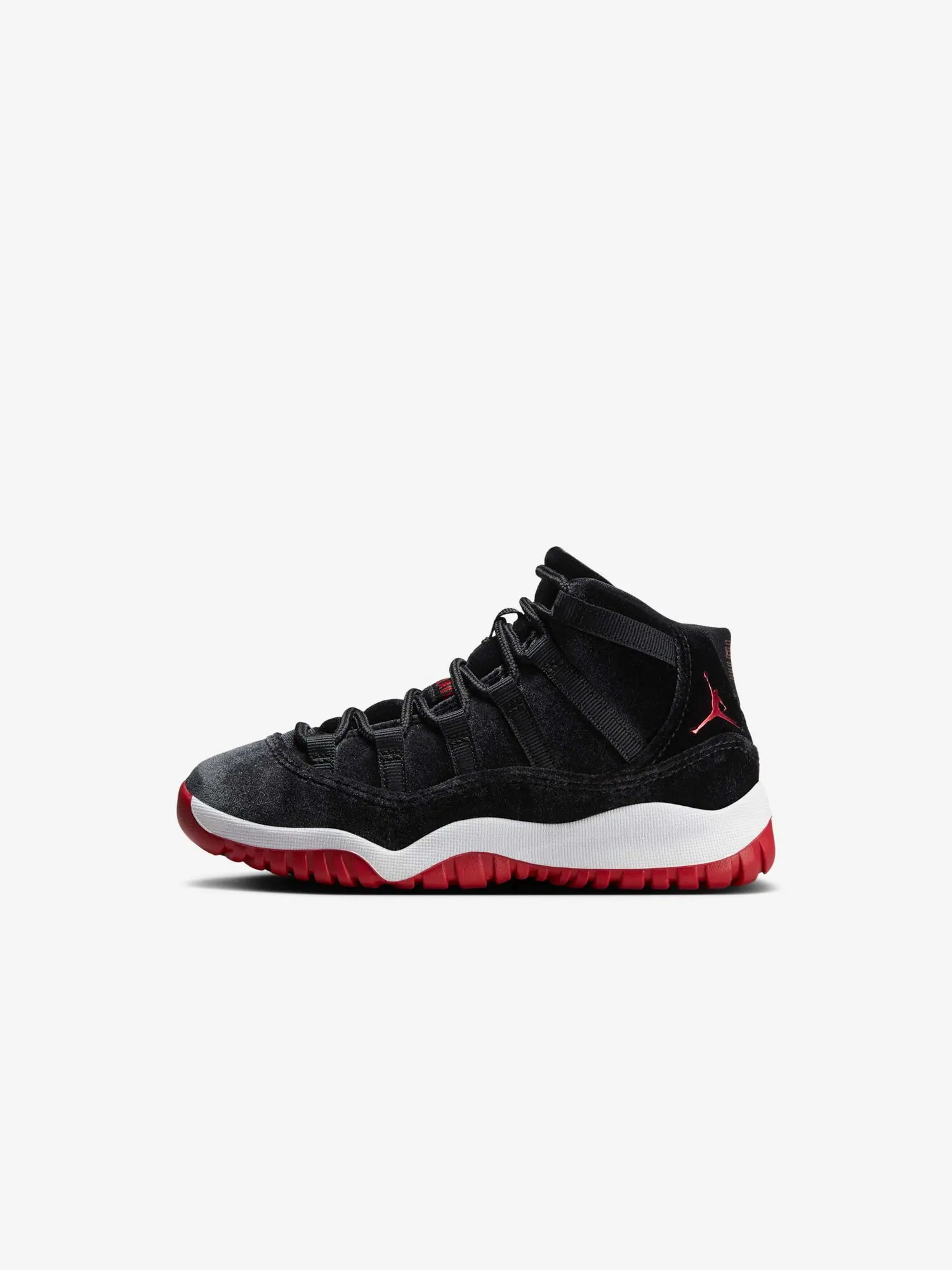 Кроссовки детские Air Jordan 11 PS Retro PS 'Bred Velvet' — изображение 1 из 8, черный/красный