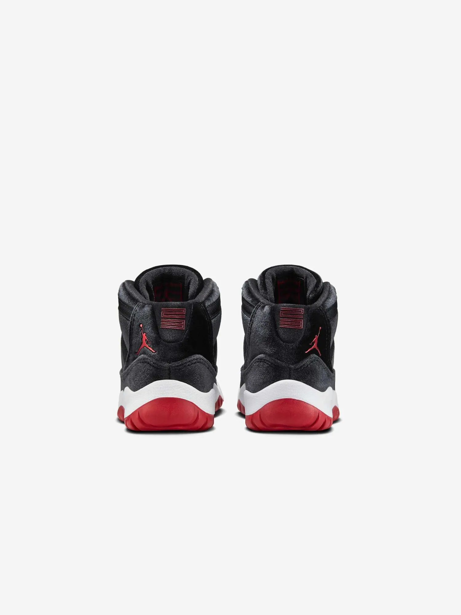 Кроссовки детские Air Jordan 11 PS Retro PS 'Bred Velvet' — изображение 5 из 8, черный/красный