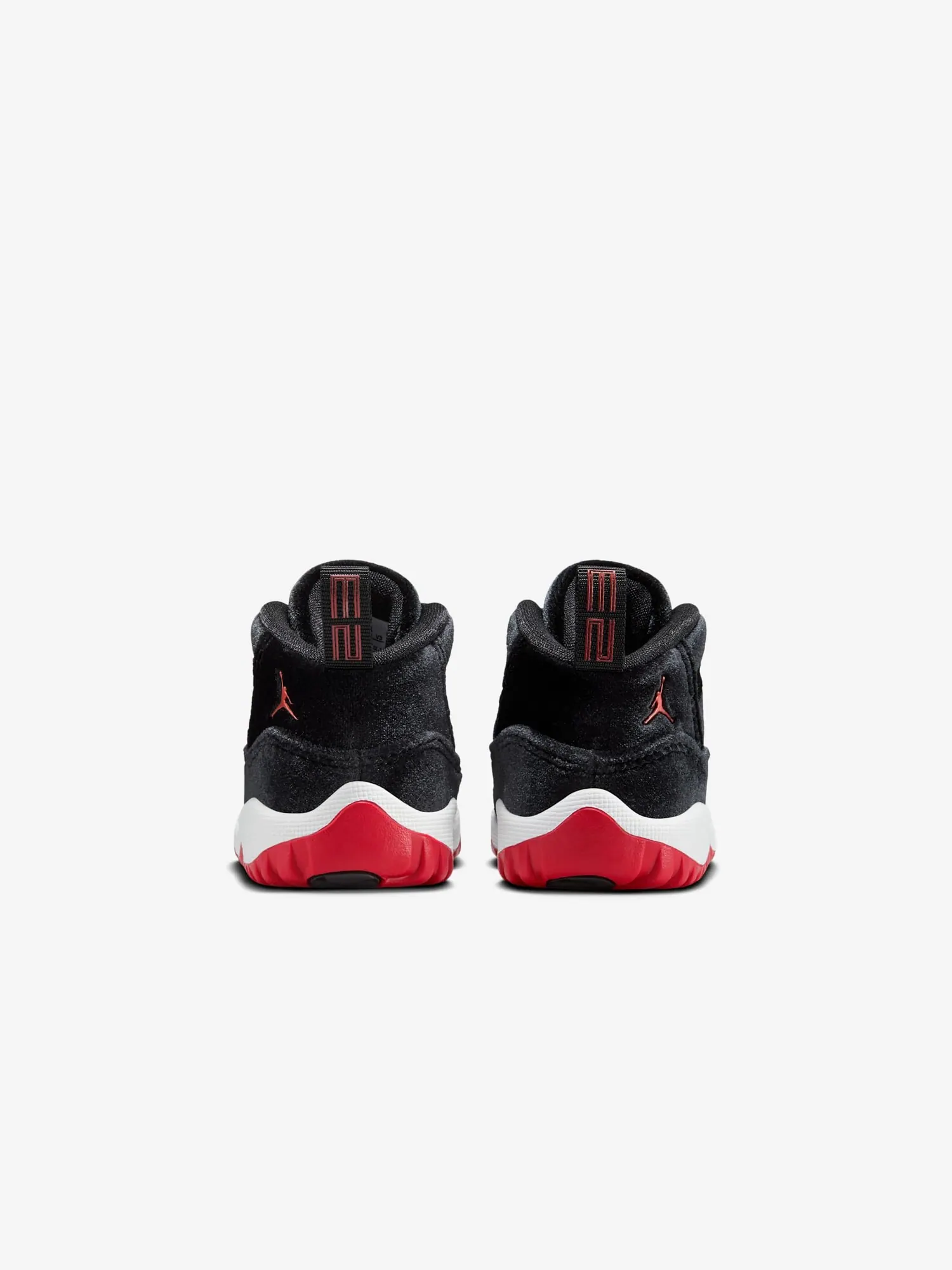 Кроссовки для маленьких детей Air Jordan 11 PS Retro TD 'Bred Velvet' — изображение 5 из 7, черный/красный