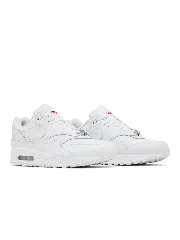 Кроссовки Supreme x Air Max 1 '87 SP 'Triple White' — изображение 8 из 8, белый