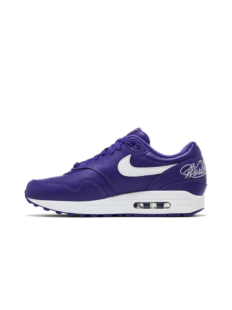 Кроссовки Supreme x Air Max 1 '87 SP 'Varsity Purple' — изображение 3 из 8, фиолетовый