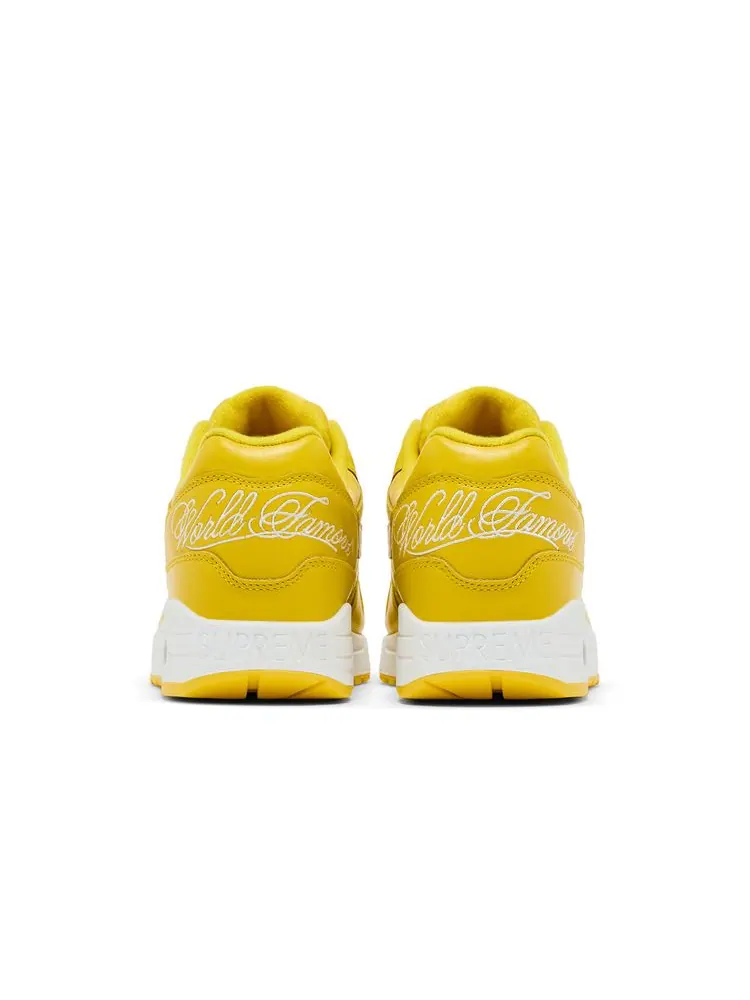 Кроссовки Supreme x Air Max 1 '87 SP 'Speed Yellow' — изображение 6 из 8, желтый