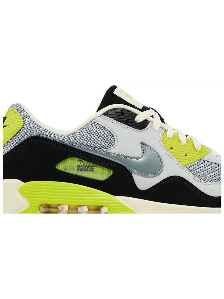 Кроссовки Nike Patta x Air Max 90 SP 'Cyber' — изображение 2 из 8, зеленый