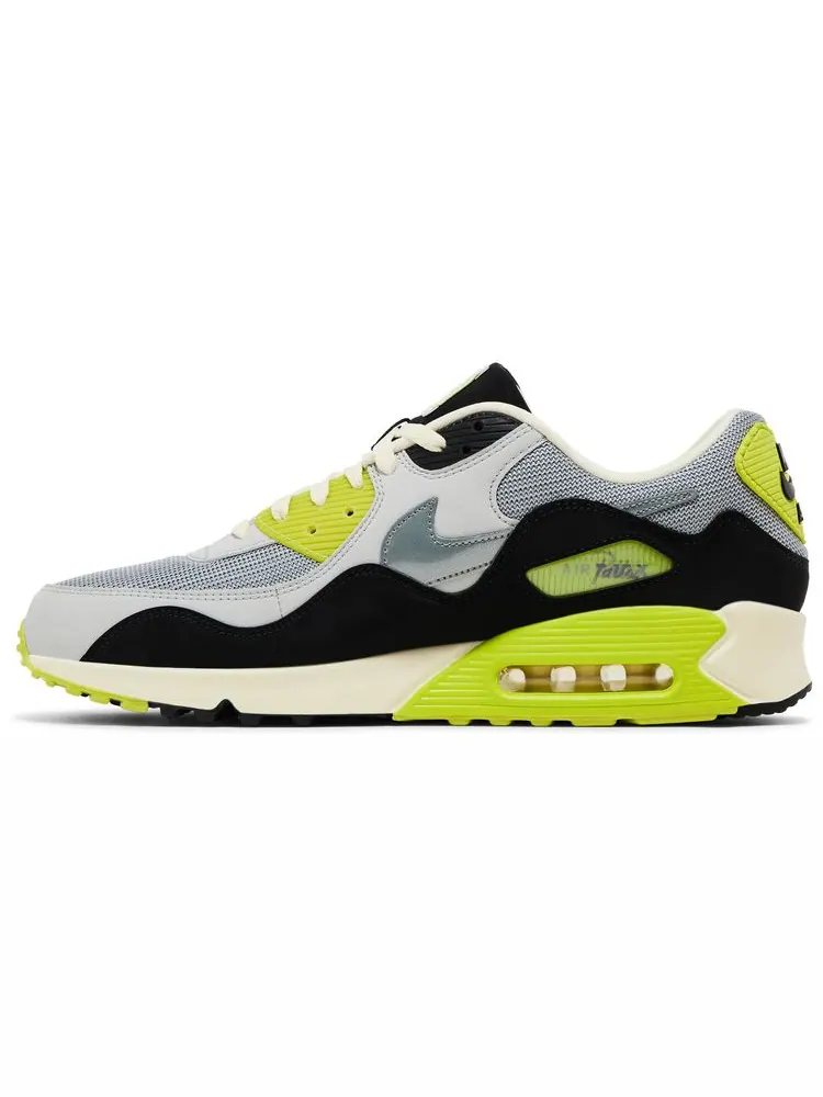 Кроссовки Nike Patta x Air Max 90 SP 'Cyber' — изображение 3 из 8, зеленый
