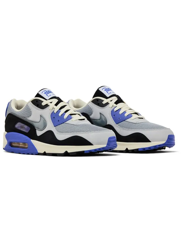Кроссовки Nike Patta x Air Max 90 SP 'Sapphire' — изображение 8 из 8, синий