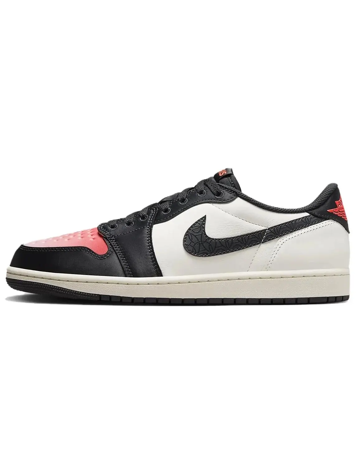 Кроссовки Jordan 1 Retro Low OG PSG Paris Saint-Germain Unisex — изображение 1 из 6, черный бежевый