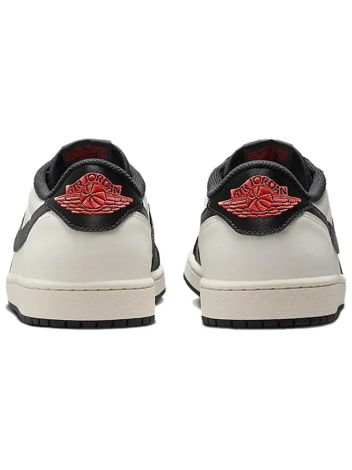 Кроссовки Jordan 1 Retro Low OG PSG Paris Saint-Germain Unisex — изображение 5 из 6, черный бежевый