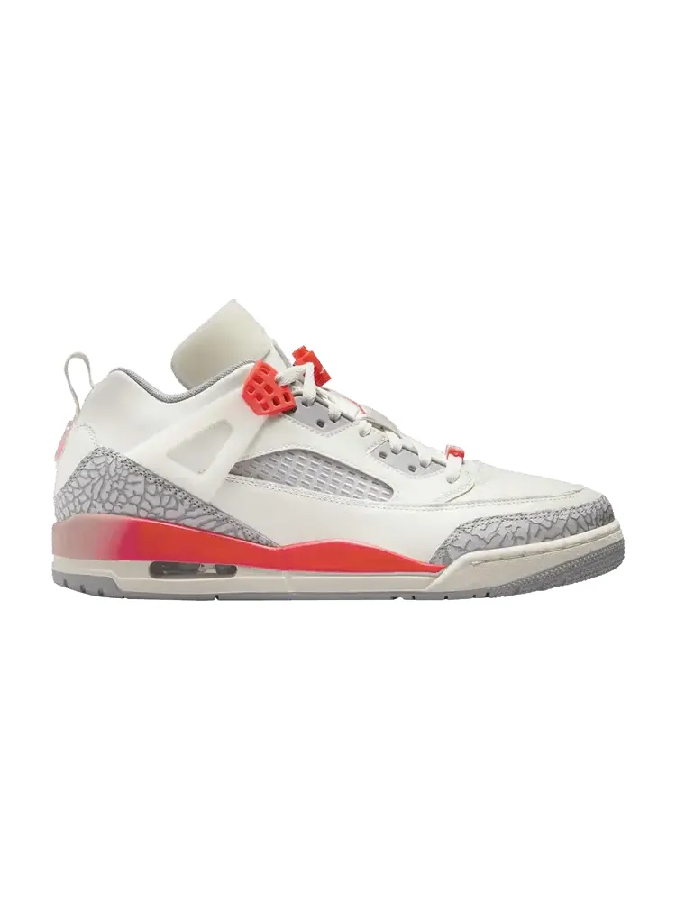 Кроссовки Air Jordan Paris Saint-Germain x Jordan Spizike Low 'Sail Infrared' — изображение 1 из 1, серый/серый/розовый