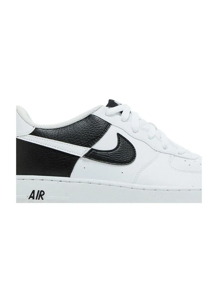 Кроссовки Nike Air Force 1 Next Nature GS 'Split - White Black' — изображение 3 из 9, белый/черный