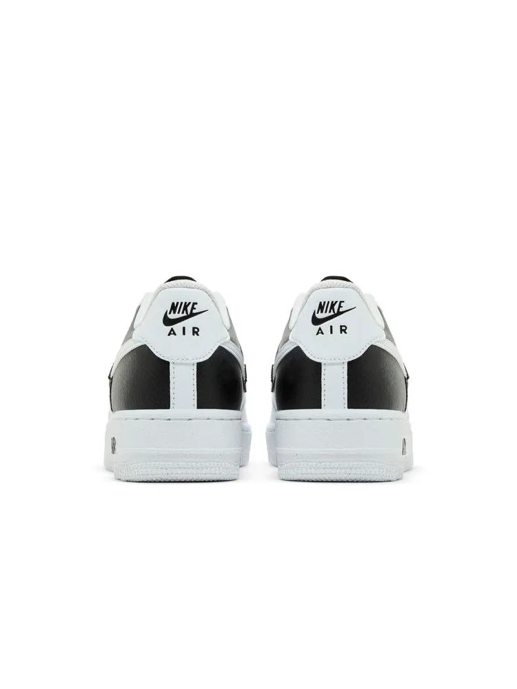 Кроссовки Nike Air Force 1 Next Nature GS 'Split - White Black' — изображение 7 из 9, белый/черный