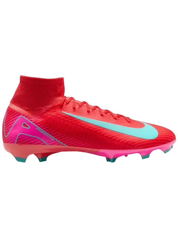 Кроссовки Nike Zoom Mercurial Superfly 10 Pro FG 'Mad Energy Pack' — изображение 1 из 1, красный