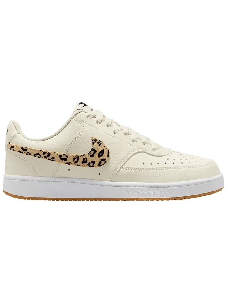 Кроссовки Nike Wmns Court Vision Low 'Animal Print Swoosh' — изображение 1 из 1, бежевый