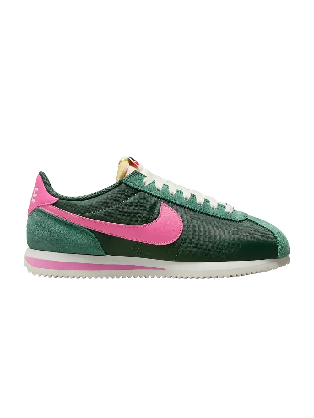 Кроссовки Nike Cortez — изображение 1 из 1, зеленый/оранжевый