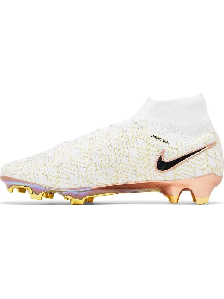 Кроссовки Zoom Mercurial Superfly 9 Elite FG 'United Golden Pack' — изображение 3 из 4, белый