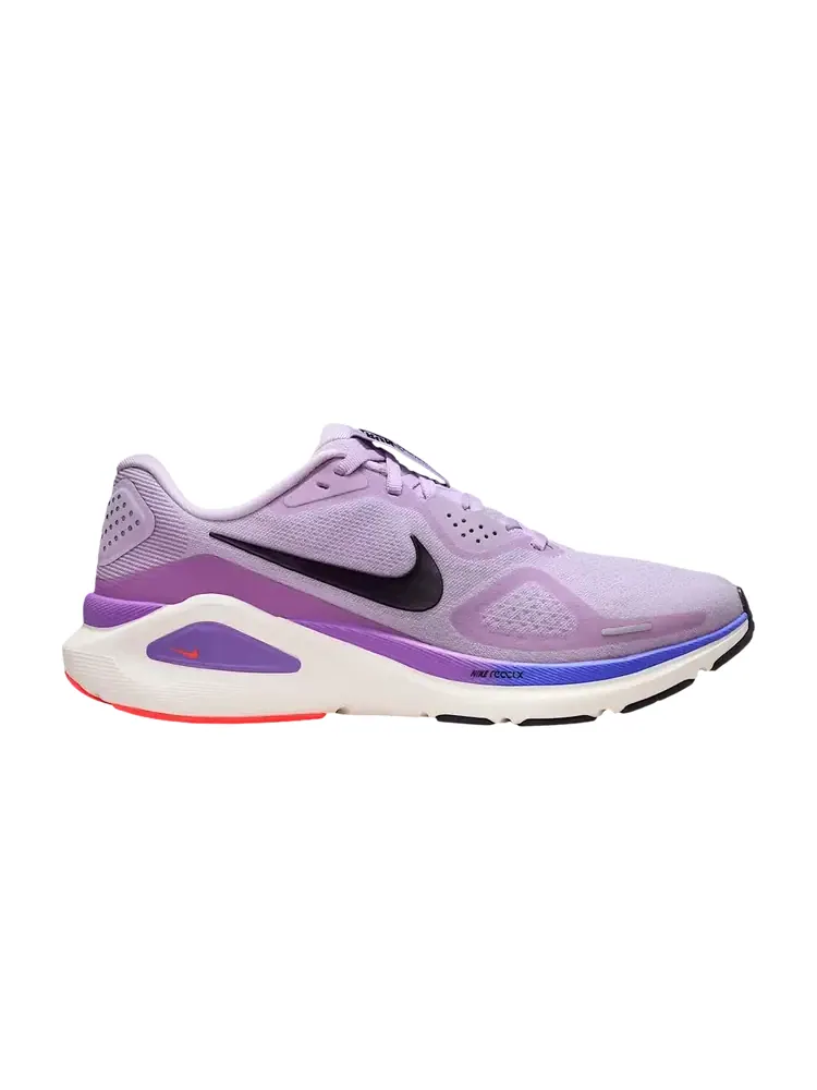 Кроссовки Nike Wmns Structure 26 Extra Wide 'Violet Mist Bright Volt' — изображение 1 из 1, розовый