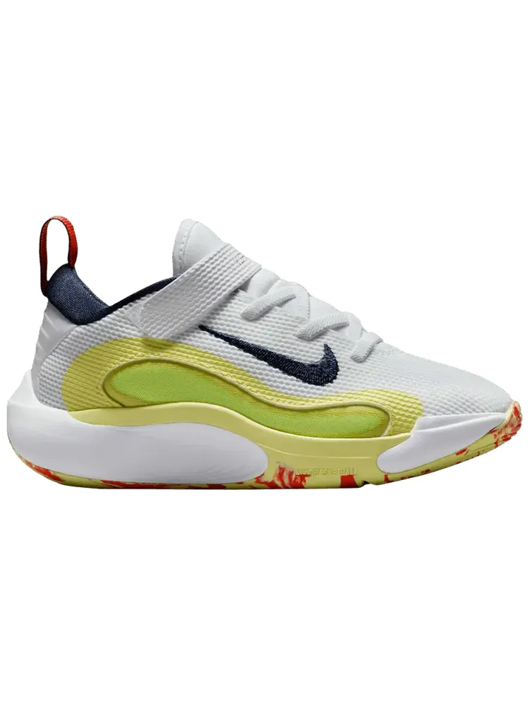 Кроссовки Nike IsoFly PS 'White Limelight Midnight Navy' — изображение 1 из 1, белый