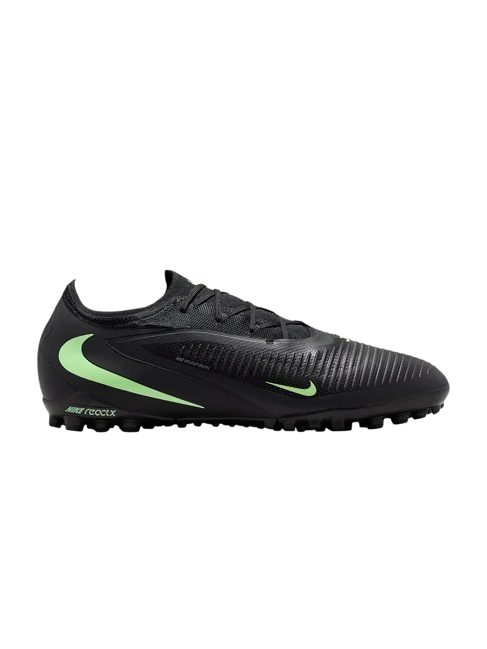 Кроссовки Nike Phantom 6 Low Pro TF — изображение 1 из 1, черный/черный/зеленый