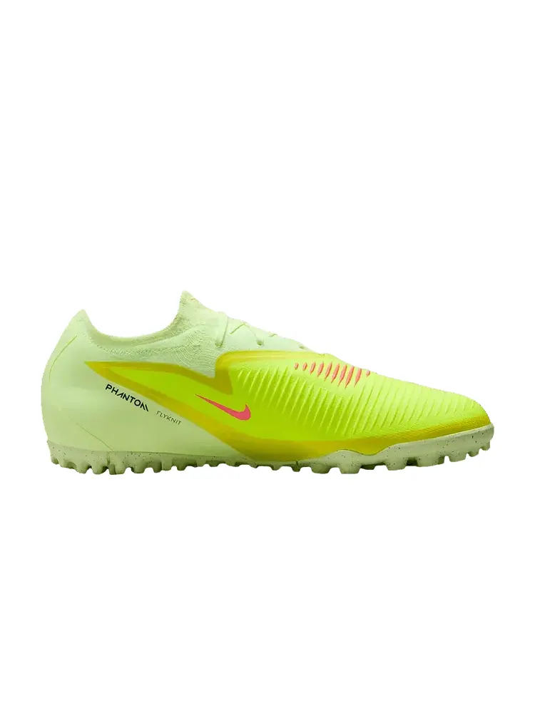 Кроссовки Nike Phantom 6 Low Pro TF 'Hyper Crimson Limelight' — изображение 1 из 1, желтый