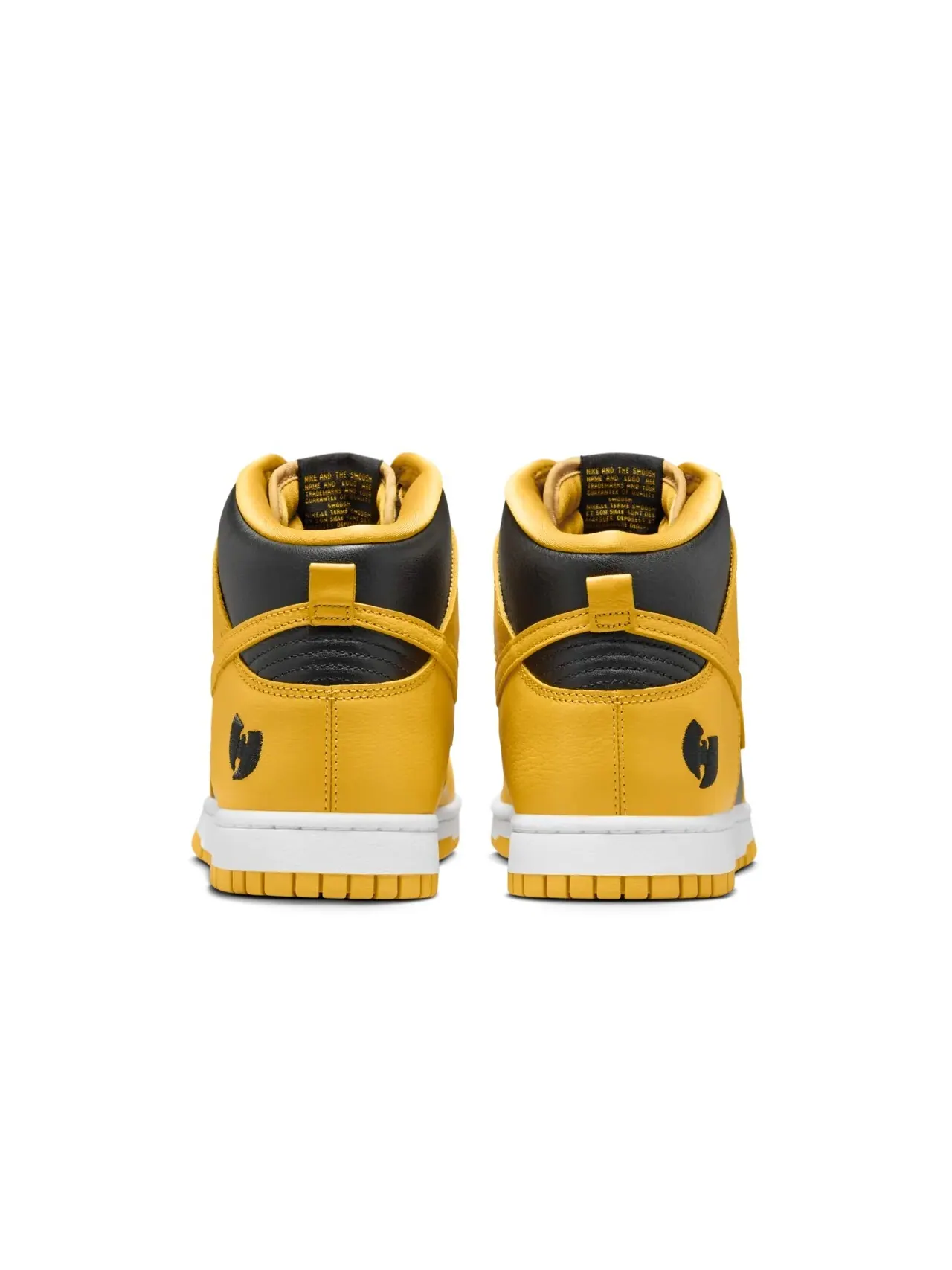 Кроссовки Nike Dunk High Wu-Tang Clan — изображение 5 из 14, желтый/черный