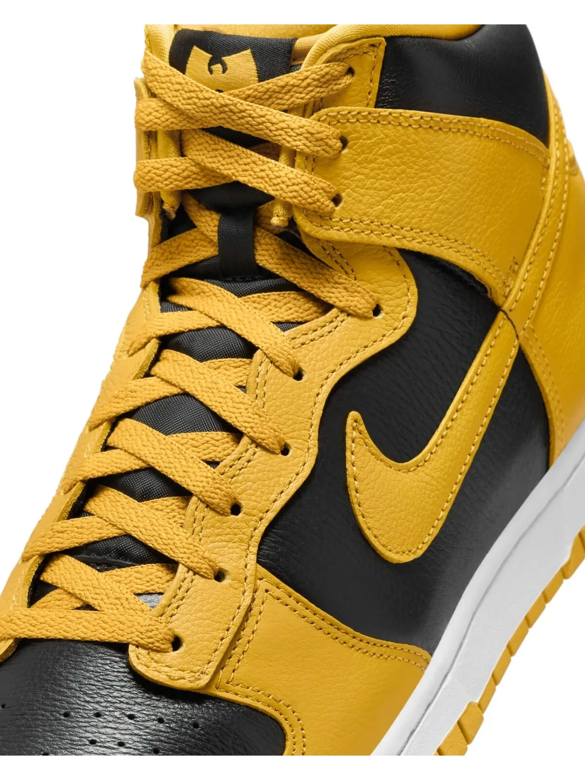 Кроссовки Nike Dunk High Wu-Tang Clan — изображение 7 из 14, желтый/черный