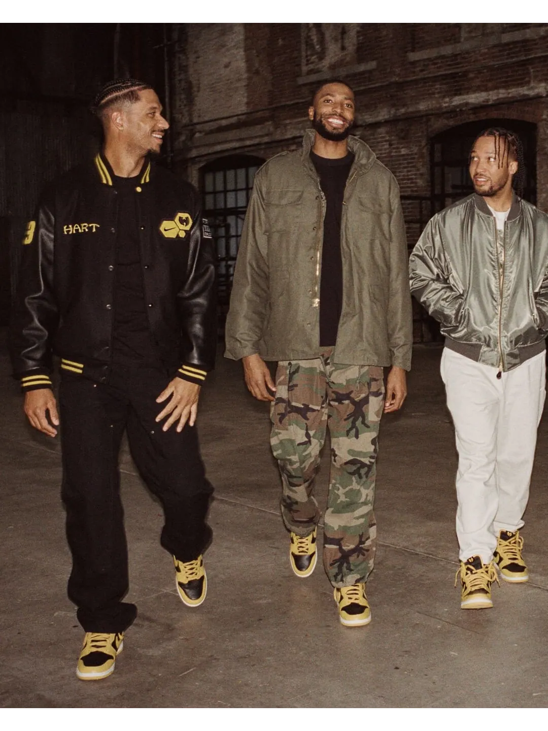 Кроссовки Nike Dunk High Wu-Tang Clan — изображение 10 из 14, желтый/черный