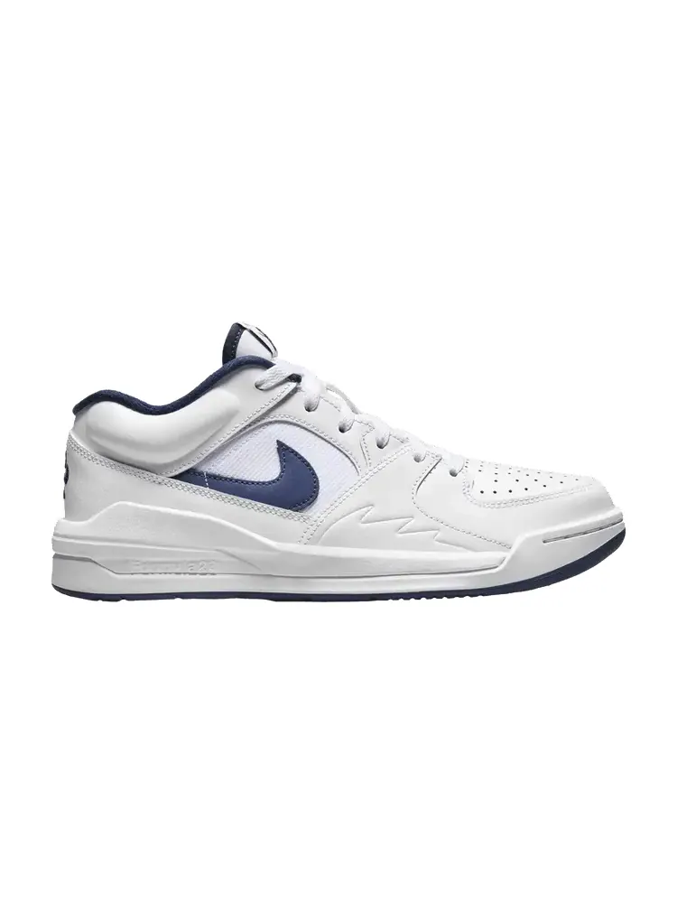 Кроссовки Air Jordan Wmns Jordan Stadium 90 White Midnight Navy — изображение 1 из 1, белый темно-синий