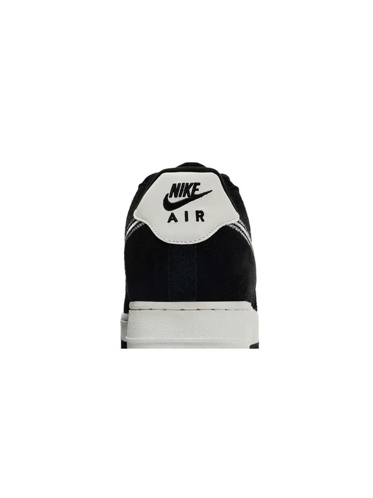 Кроссовки Nike Air Force 1 '07 LV8 'Embroidered Swoosh - Black Sail' — изображение 8 из 9, черный