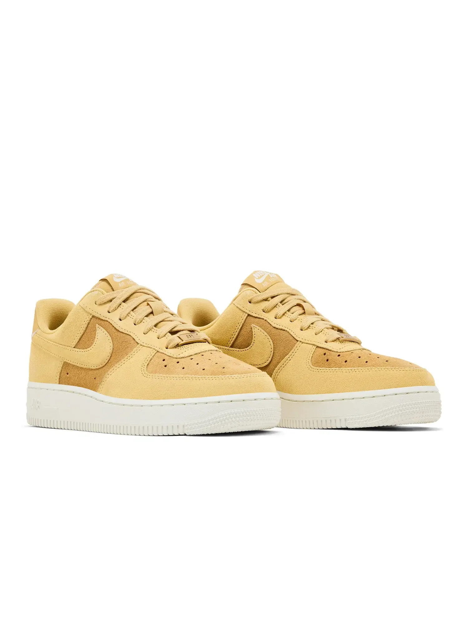 Кроссовки Nike Wmns Air Force 1 Low Club Gold Sail — изображение 8 из 8, золотистый/золотистый