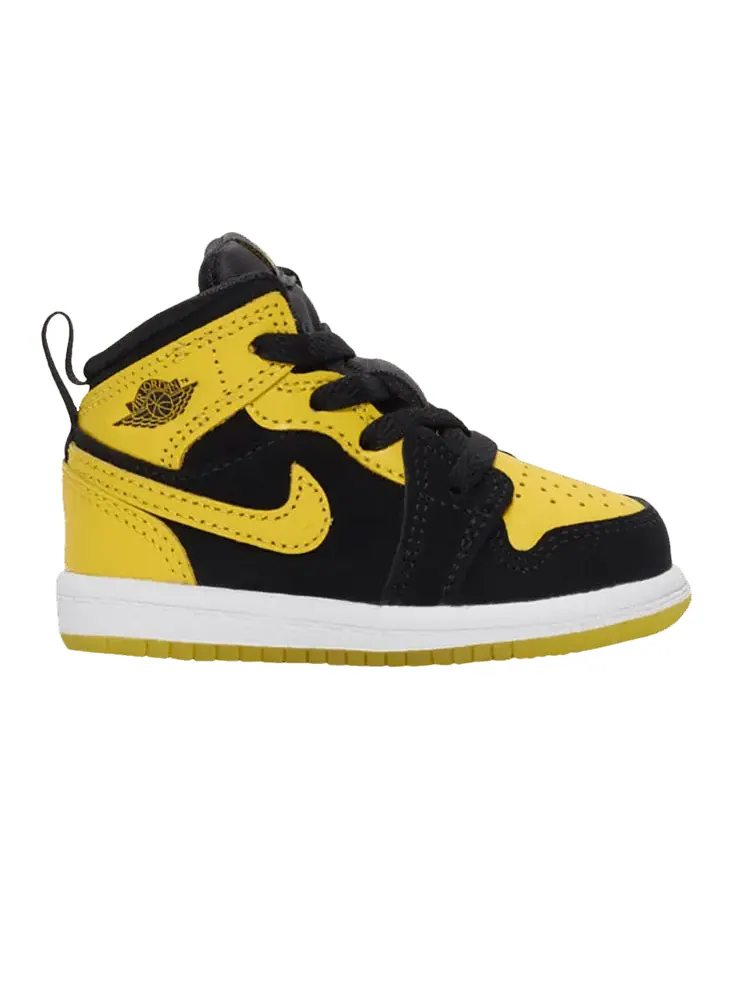 Кроссовки Air Jordan Air Jordan 1 Mid SE TD 'New Love' 2025 — изображение 1 из 1, черный//белый