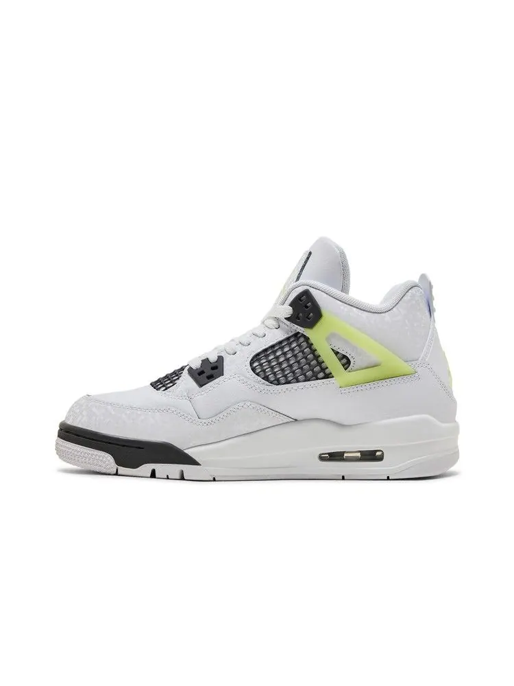 Кроссовки Air Jordan Air Jordan 4 Retro GS 'Light Lemon Twist' — изображение 4 из 9
