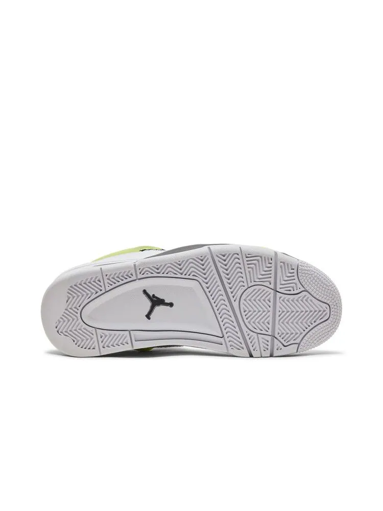Кроссовки Air Jordan Air Jordan 4 Retro GS 'Light Lemon Twist' — изображение 5 из 9
