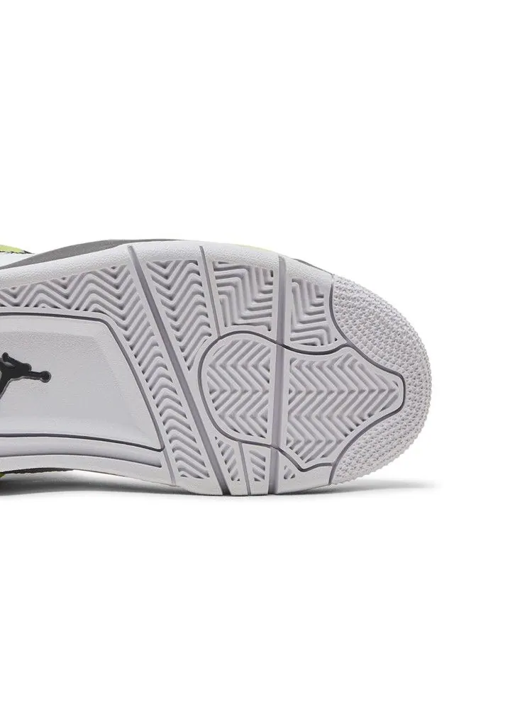 Кроссовки Air Jordan Air Jordan 4 Retro GS 'Light Lemon Twist' — изображение 6 из 9