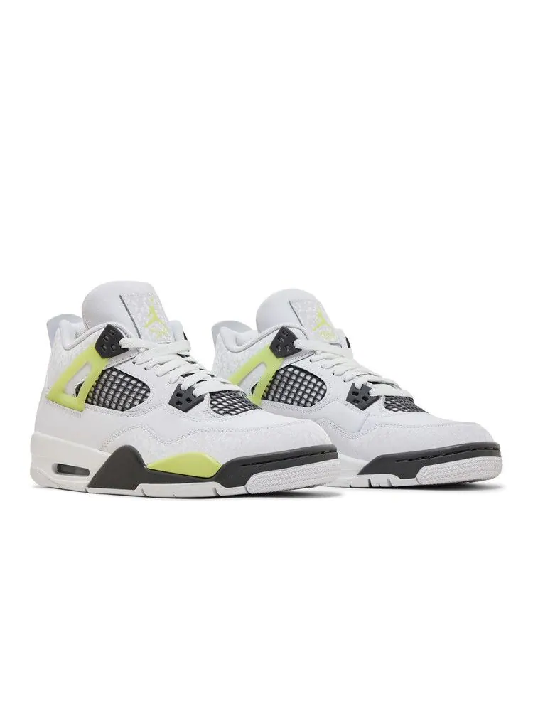 Кроссовки Air Jordan Air Jordan 4 Retro GS 'Light Lemon Twist' — изображение 9 из 9
