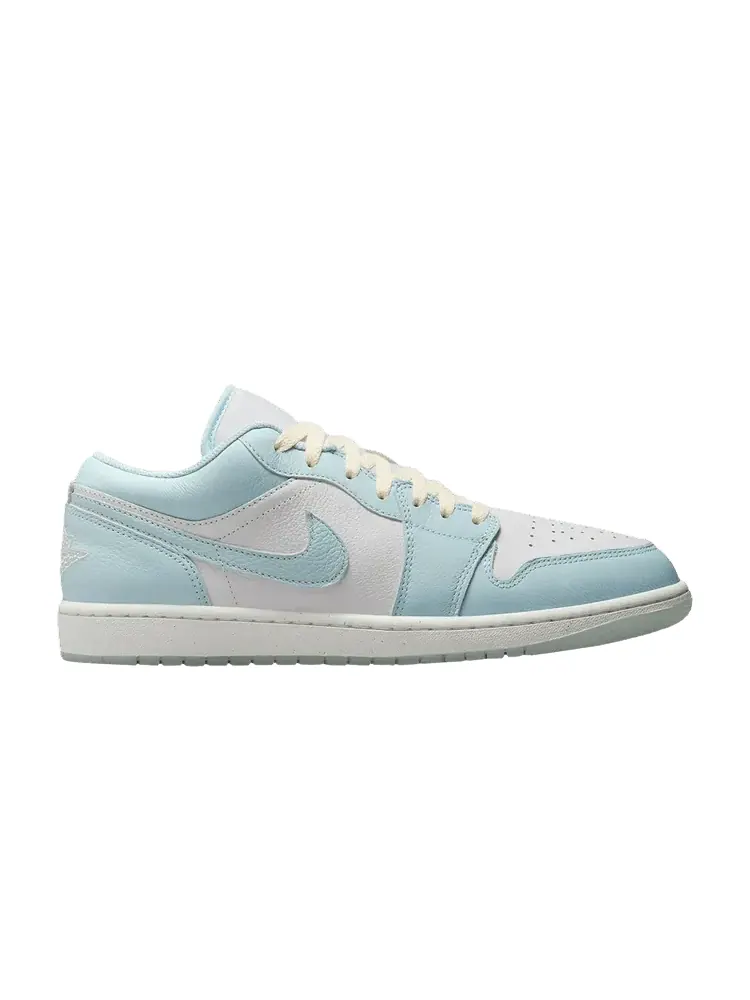 Кроссовки Air Jordan Air Jordan 1 Low SE 'Glacier Blue Sea Glass' — изображение 1 из 1, синий//белый