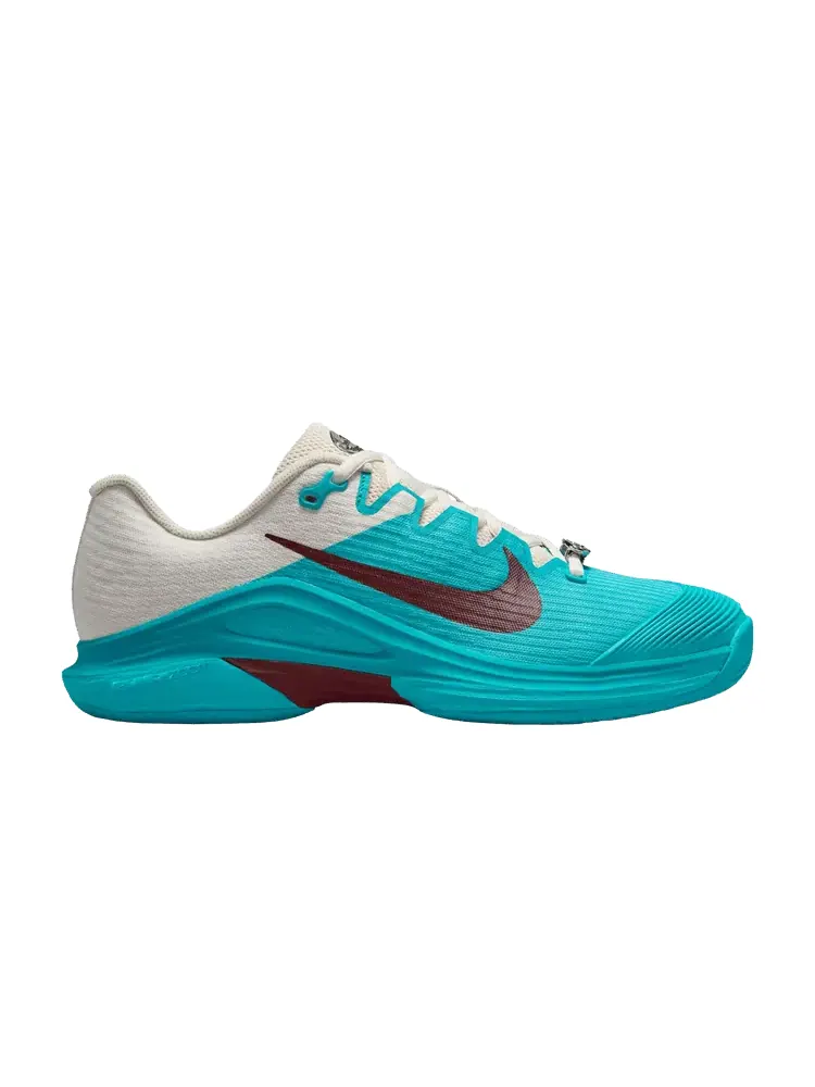 Кроссовки Wmns NikeCourt Air Zoom Vapor 12 Premium HC 'Dusty Cactus Dark Team Red' — изображение 1 из 1, темный красный