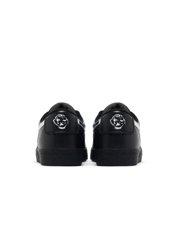 Кроссовки Dancer Skateboards x Zoom Blazer Low SB 'Black Metallic Silver' — изображение 6 из 8