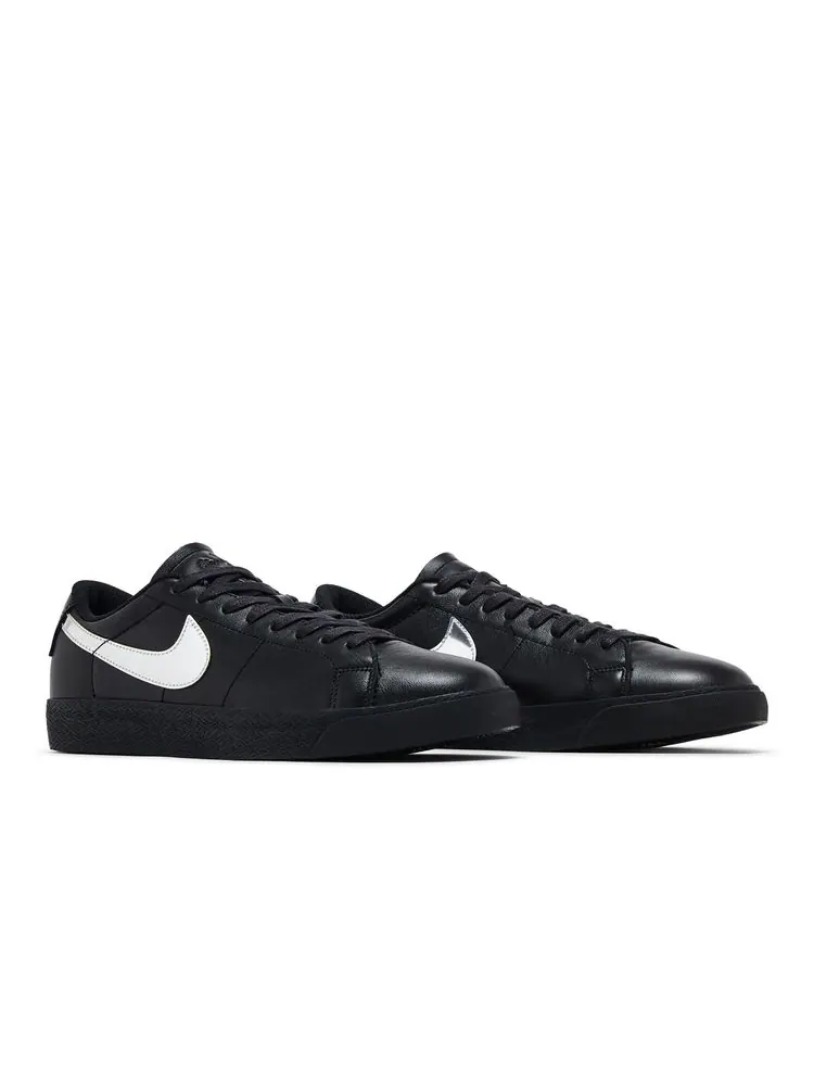 Кроссовки Dancer Skateboards x Zoom Blazer Low SB 'Black Metallic Silver' — изображение 8 из 8