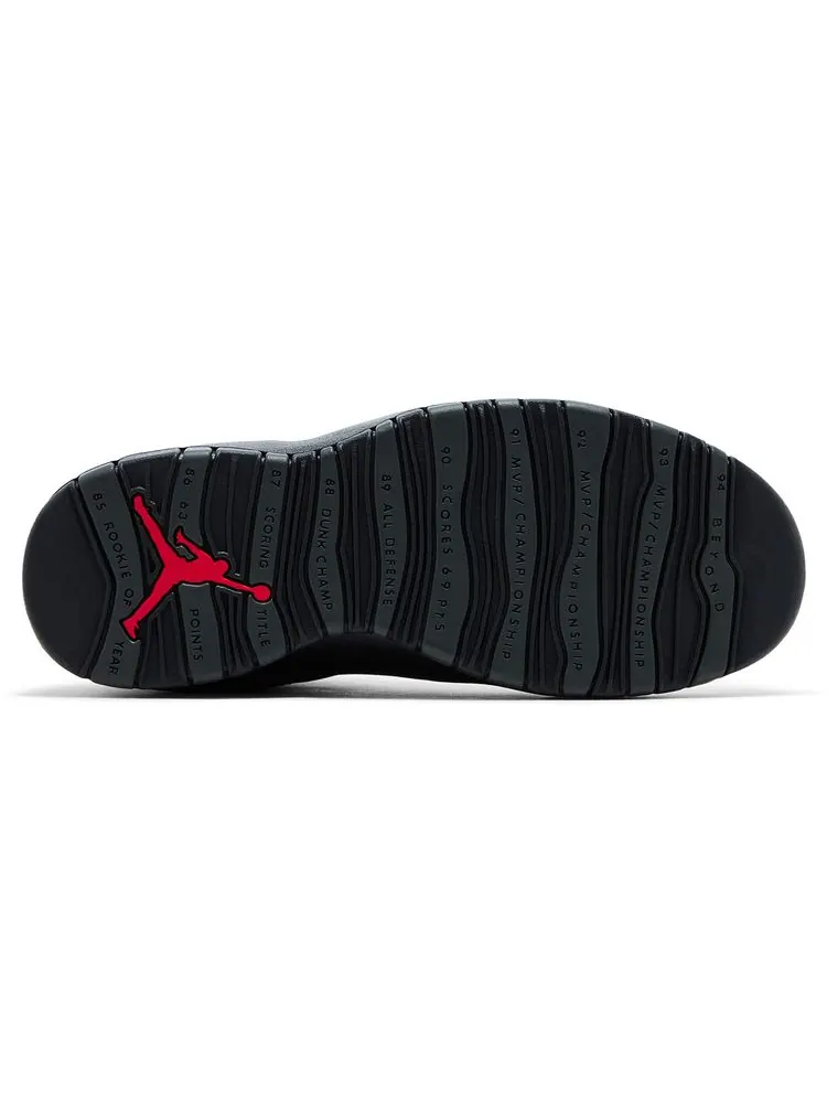 Кроссовки Air Jordan 10 Retro 2025 — изображение 4 из 10, серый