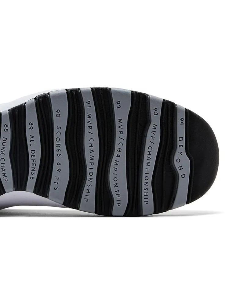 Кроссовки Air Jordan 10 Retro 'Steel' 2025 — изображение 5 из 8, белый