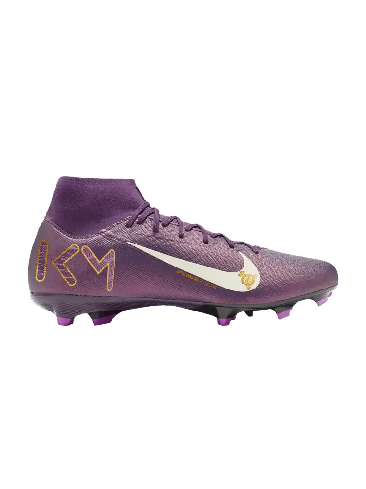 Кроссовки Kylian Mbappé x Zoom Mercurial Superfly 10 Academy MG 'Grand Purple' — изображение 1 из 1, фиолетовый