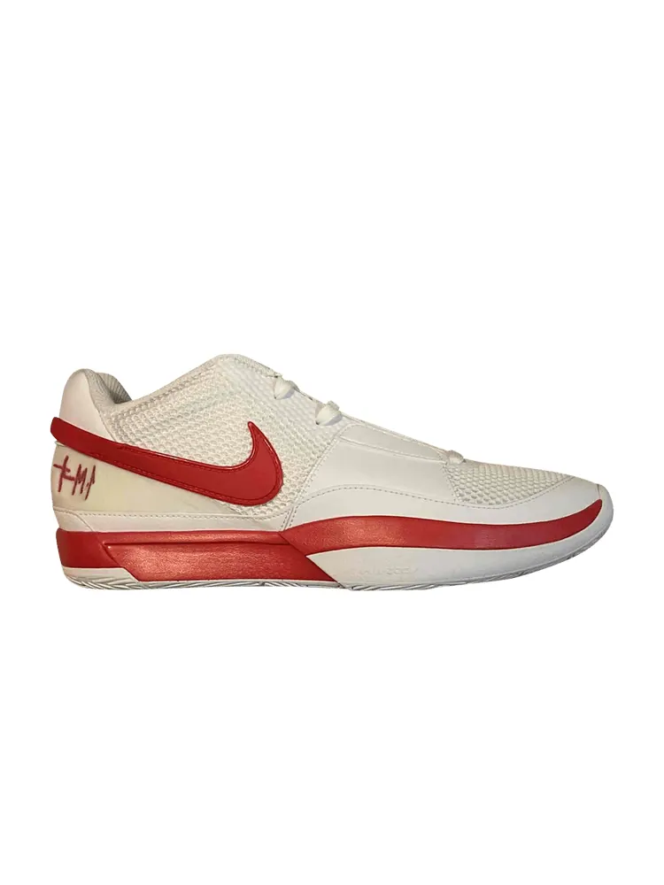 Кроссовки Nike Ja 1 TB Promo 'White University Red' — изображение 1 из 1, белый/красный