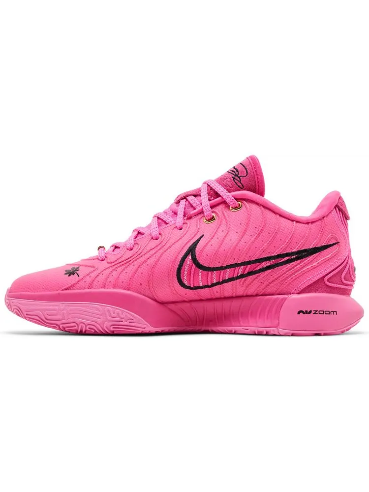 Кроссовки Nike LeBron 21 'EYBL Peach Jam' — изображение 3 из 8, розовый