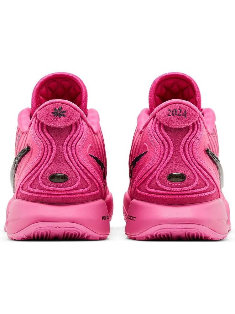 Кроссовки Nike LeBron 21 'EYBL Peach Jam' — изображение 6 из 8, розовый